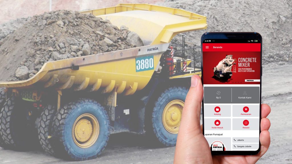 Patria Mobile Apps Illustration